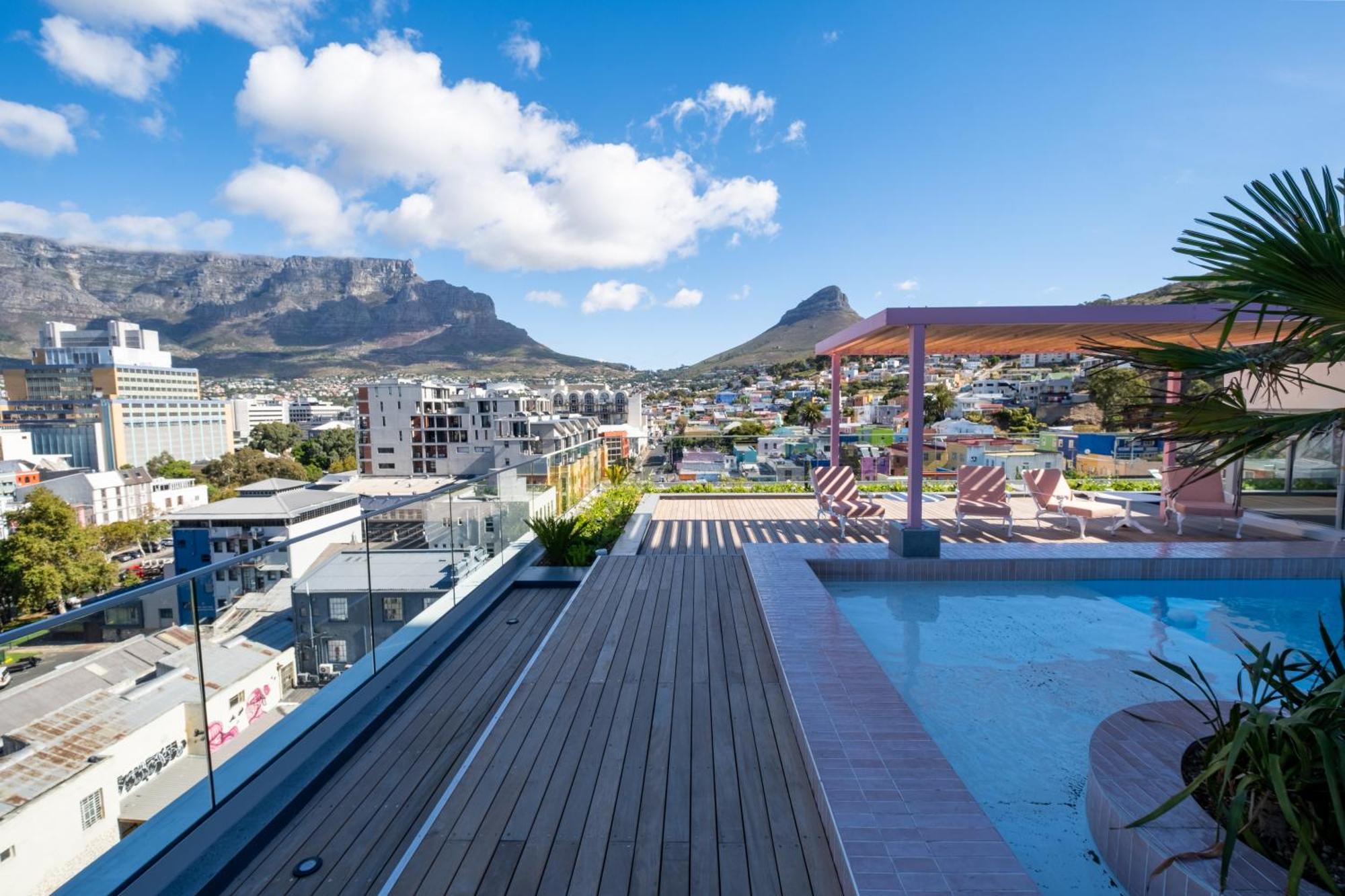 The Rose 604: Central Studio With Rooftop Pool Kapstaden Exteriör bild