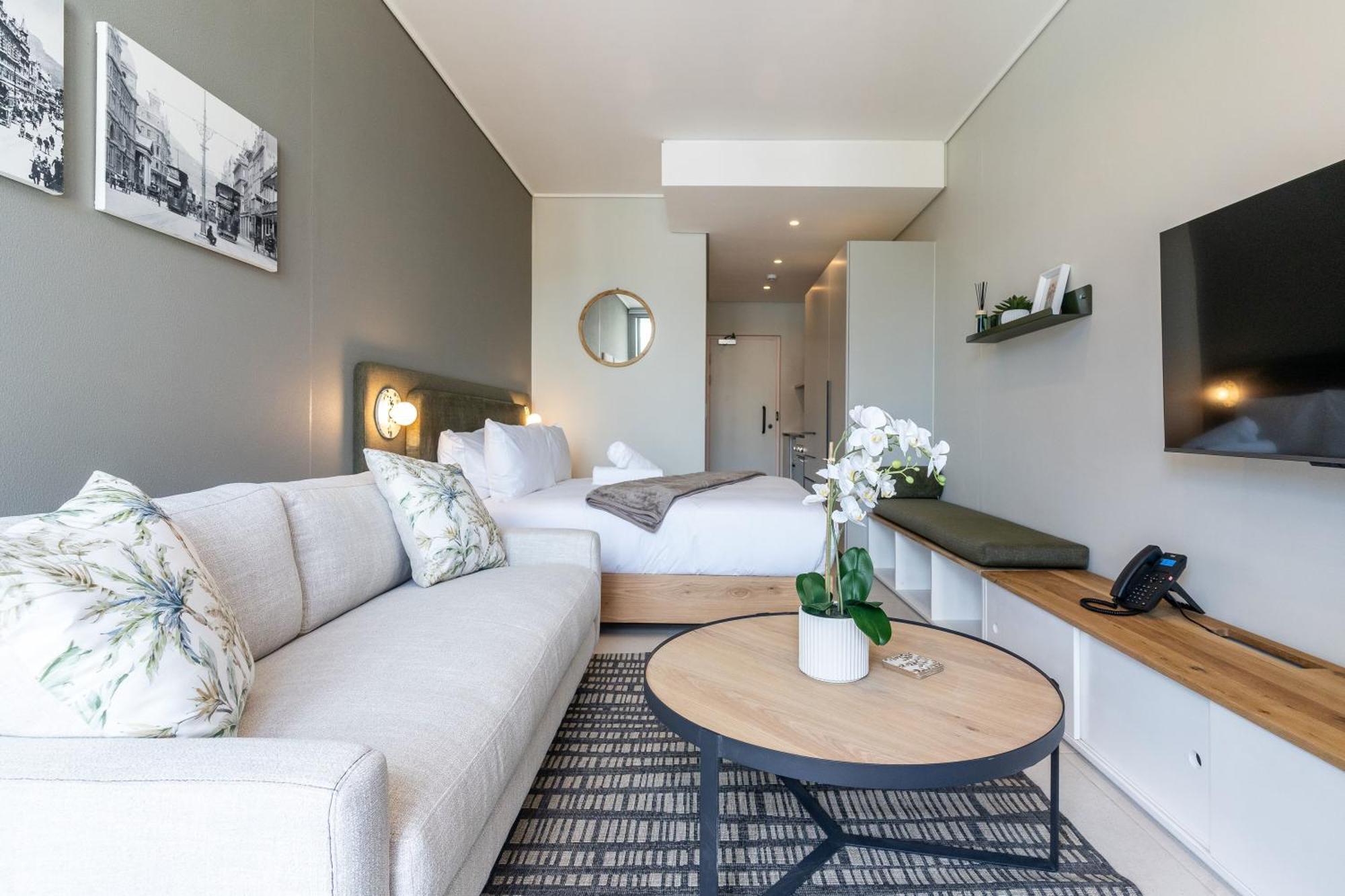 The Rose 604: Central Studio With Rooftop Pool Kapstaden Exteriör bild